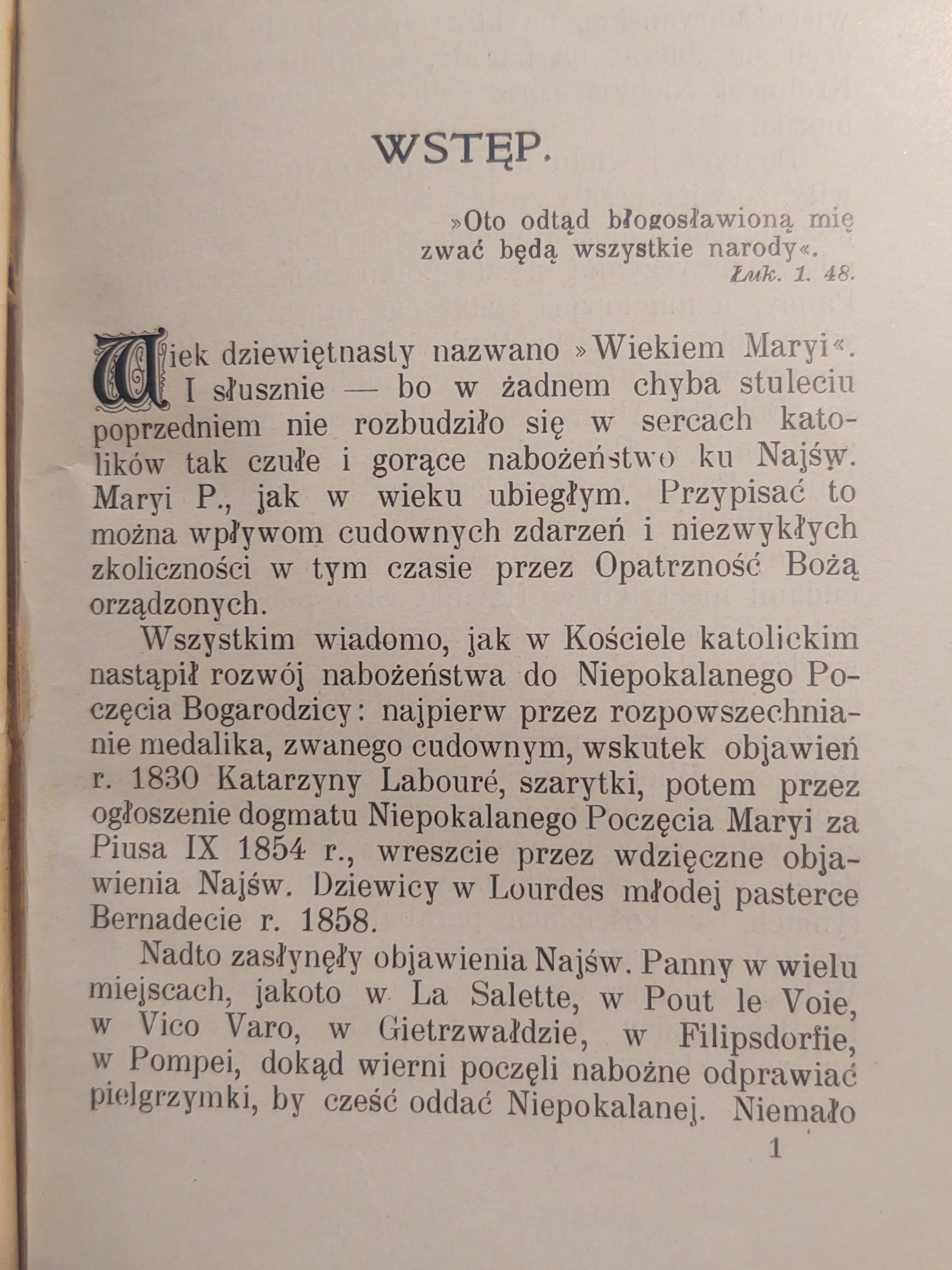 Książka "Historya cudownego obrazu Matki Boskiej Nieustającej Pomocy" O. Bernard Łubieński, 1916 r.