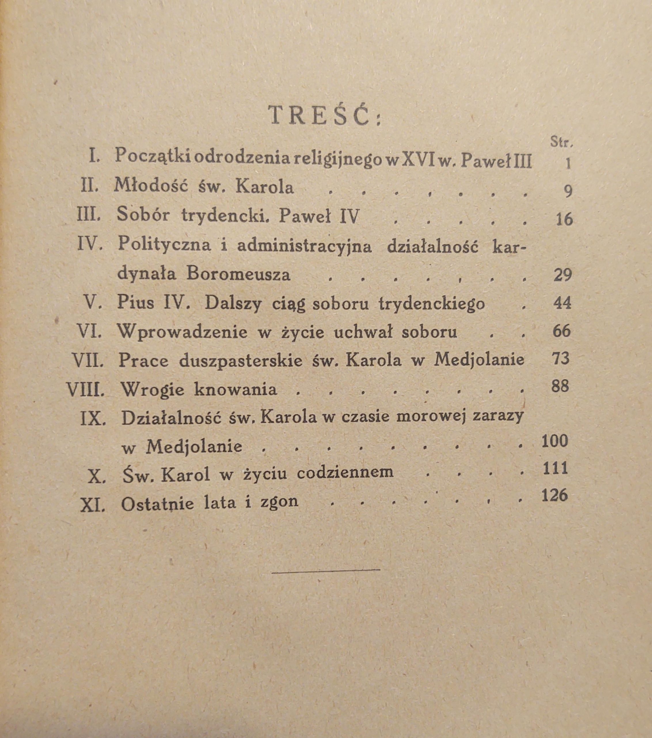 Książka "Św. Karol Boromeusz na tle odrodzenia religijnego w XVI wieku" Zdzisław Morawski, 1922 r.