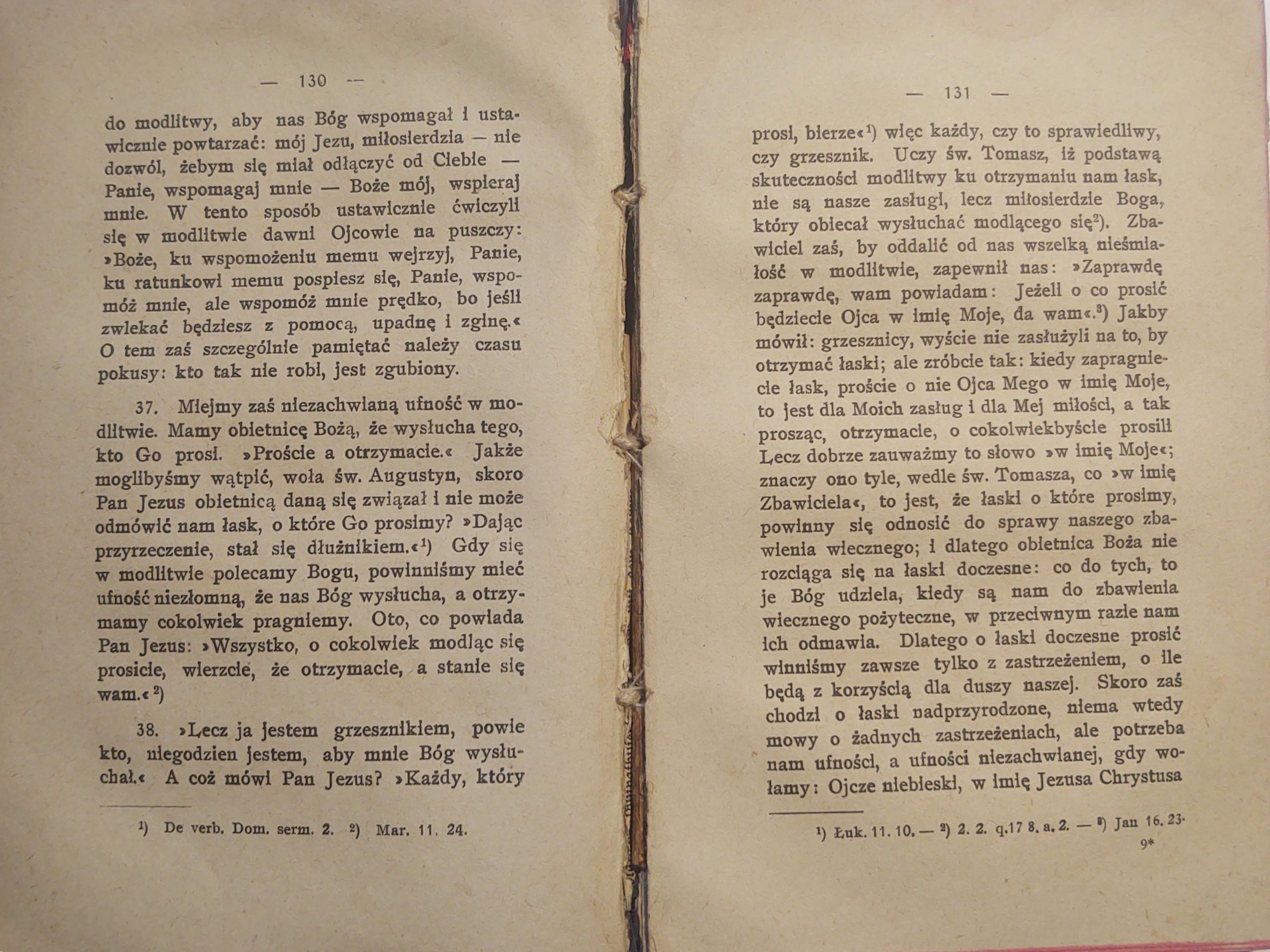 Książka "O umiłowaniu Pana Jezusa w życiu codziennem" Św. Alfons Marja Liguori, Doktor Kościoła, 1919 r.